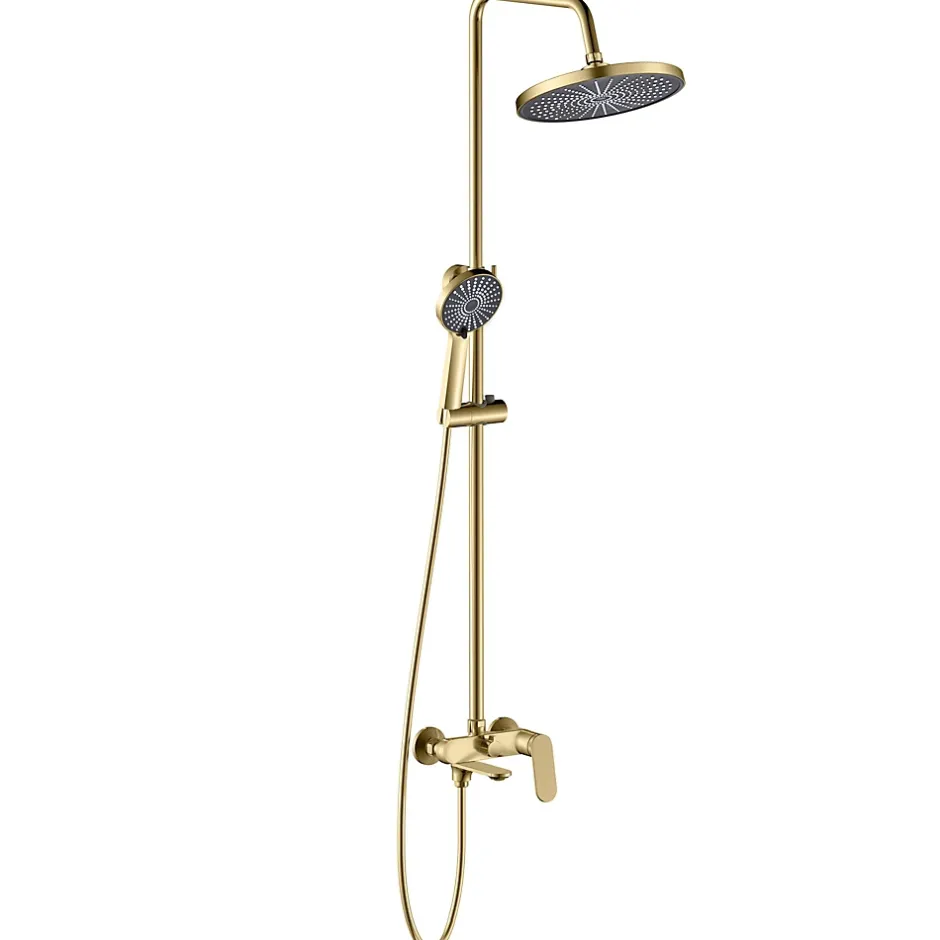Rea Kit De Douche Marco Brush Gold 25X12,5X117Cm