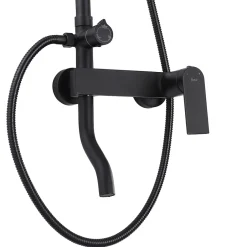 Rea Kit De Douche My1902-77B Storm Black 19X23X136Cm