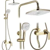 Rea Kit De Douche My1902-77G Storm Gold 19X23X136Cm* Colonne De Douche Mécanique