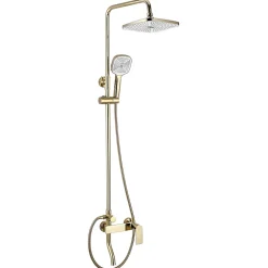Rea Kit De Douche My1902-77G Storm Gold 19X23X136Cm* Colonne De Douche Mécanique