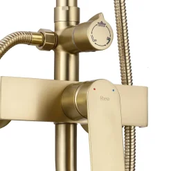 Rea Kit De Douche My2061-77Gg Hass Brush Gold 40,5X26,5X122Cm