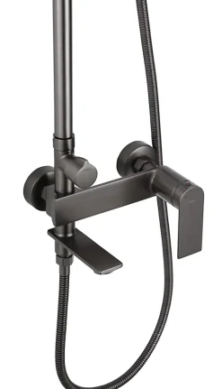 Rea Kit De Douche My1902-78H Storm Titanium 19X23X136Cm