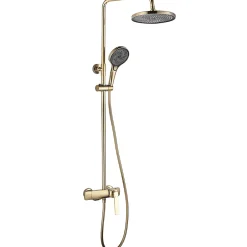 Rea Kit De Douche Rebel Gold 17X25X135,5Cm* Colonne De Douche Mécanique