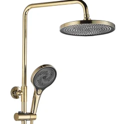 Rea Kit De Douche Rebel Gold 17X25X135,5Cm* Colonne De Douche Mécanique