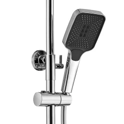 Rea Kit De Douche Rob Thermostat Chrome 11,5X33X115Cm* Colonne De Douche Mécanique