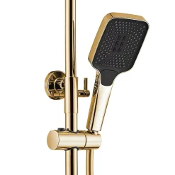 Rea Kit De Douche Rob Thermostat Gold 11,5X33X115Cm* Colonne De Douche Mécanique