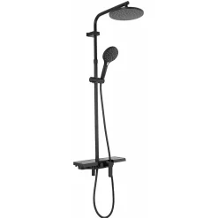 Rea Kit De Douche Santos Black 13,5X40X117Cm
