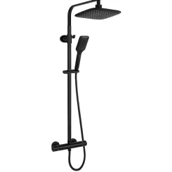 Rea Kit De Douche Tom Thermostat Black* Colonne De Douche Mécanique
