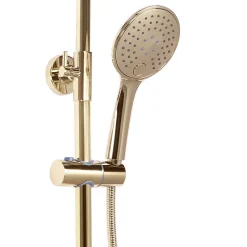 Rea Kit De Douche Vincent Thermostat Gold 27,5X27X123,5Cm