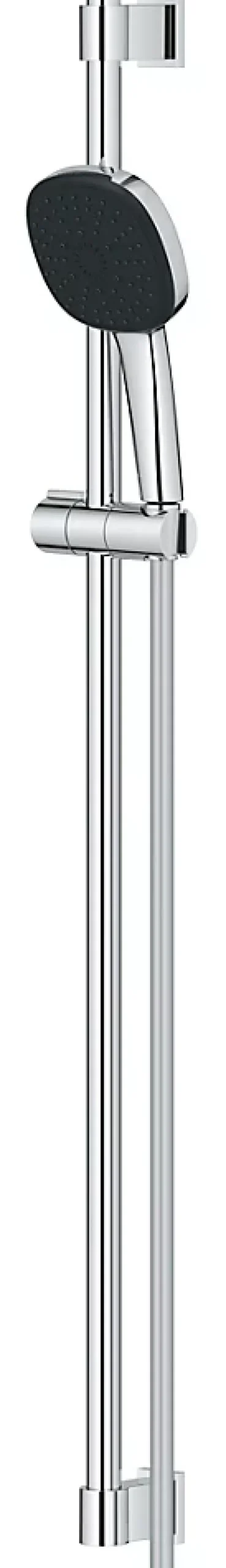 Grohe Kit de douche sans robinetterie avec douchette + flexible + barre chrome, Vitalio Comfort 100* Colonne De Douche Sans Robinetterie