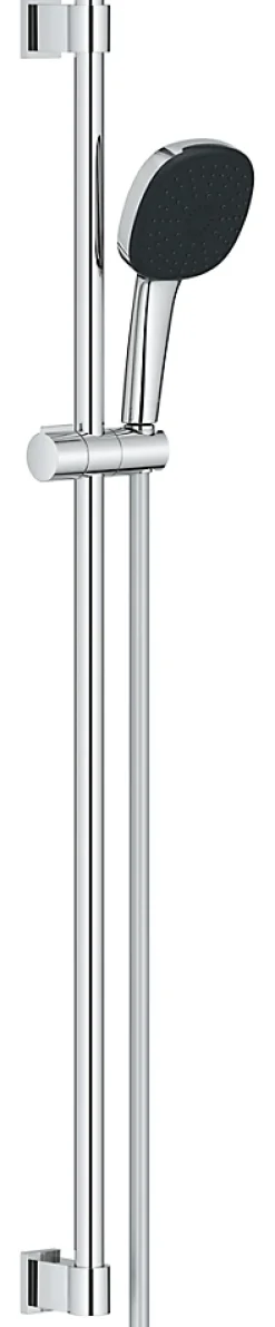 Grohe Kit de douche sans robinetterie avec douchette + flexible + barre chrome, Vitalio Comfort 100* Colonne De Douche Sans Robinetterie