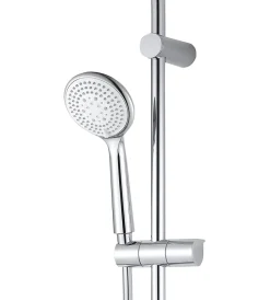 GoodHome Kit de douche thermostatique chrome Cavally* Colonne De Douche Thermostatique