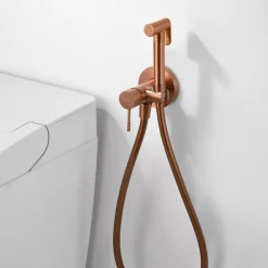 Imex Kit Hygiène Douchette de WC / Bidet Encastré Or Rose GENOVA RDG053/ORC