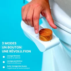 Boku Kit WC japonais à poser - Bidet - autonettoyant - non électrique