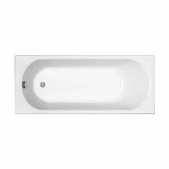 Kolo by Geberit Opal Plus 160 x 70 cm Baignoire droite avec pieds 180 L en acrylique, blanc (XWP1260000)* Baignoire Droite