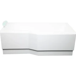 Siko Laguna panneau de baignoire 160x56 cm acrylique positionnement droit, blanc (BEP1600P)* Pare-Baignoire