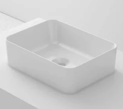 Poalgi Lavabo à poser RT4030 céramique 40,5x13x30 cm blanc* Vasque À Poser