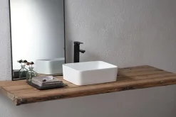 Poalgi Lavabo à poser RT4030 céramique 40,5x13x30 cm blanc* Vasque À Poser