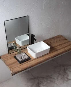 Poalgi Lavabo à poser RT4030 céramique 40,5x13x30 cm blanc* Vasque À Poser
