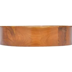Helloshop26 Lavabo de salle d'eau vasque à bois* Lavabo