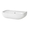 GoodHome Lavabo en céramique blanche l.57 cm Cavally* Lavabo