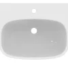 Ideal Standard Lavabo en porcelaine vitrifiée blanche l.55 x H.18 x P.44 cm,* Lavabo