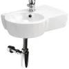 Planète Bain Lavabo gain de place 49.5 cm avec vasque décentrée à gauche - Nano* Lavabo
