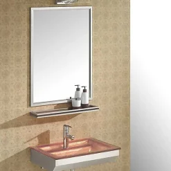 Wikao Lavabo suspendu en verre Quarto* Lavabo