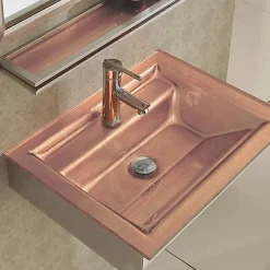 Wikao Lavabo suspendu en verre Quarto* Lavabo