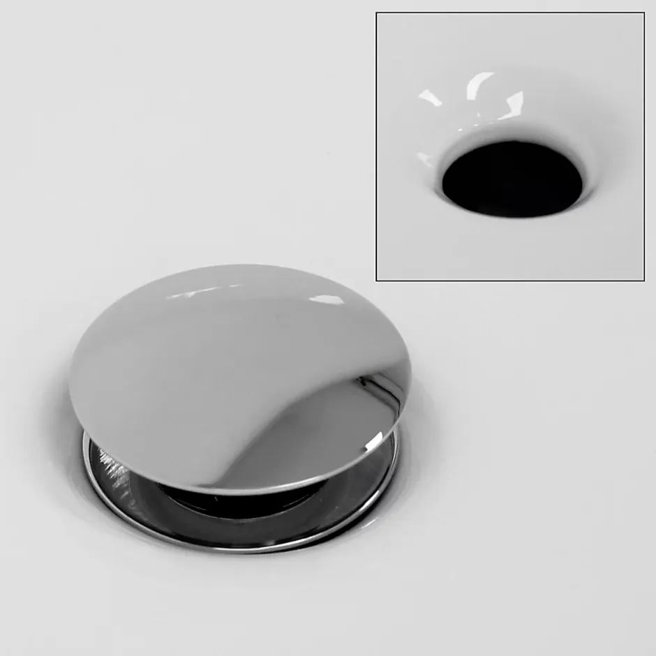 ECD Germany Lavabo vasque a poser en ceramique blanche Evier ovale salle de bain 505x385 mm