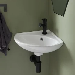 Planète Bain Lave mains d 'angle à suspendre