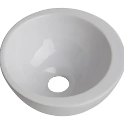 Planète Bain Lave mains design en bol blanc