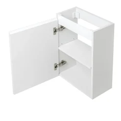 Bain-Bain Lave-main Prémonté Blanc 40Cm + Vasque céramique Blanche BILY -