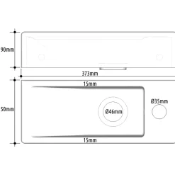 Planète Bain Lave-mains gain de place à suspendre 37 x 15 cm - robinet à droite - Longine* Lavabo