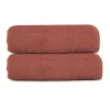 Guy Levasseur Lot 2 serviettes de bain 70x140 coton éponge 70x140cm* Serviette De Bain