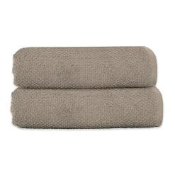 Guy Levasseur Lot 2 serviettes de bain 70x140 coton éponge 70x140cm* Serviette De Bain