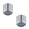 Presto Lot de 2 aérateurs antitartre avec limiteur de débit 3 l/min F 22x1 chromé* Accessoire De Robinet