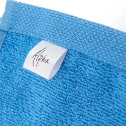 Linnea Lot de 2 draps de douche 70x130 cm ALPHA bleu Turquoise