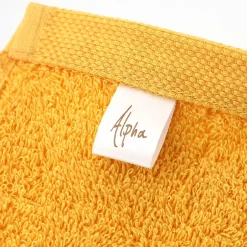 Linnea Lot de 2 draps de douche 70x130 cm ALPHA jaune Or* Serviette De Bain