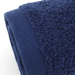 Linnea Lot de 2 draps de douche 70x130 cm ALPHA bleu Marine* Serviette De Bain
