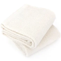 Linnea Lot de 2 draps de douche 70x130 cm ALPHA ivoire* Serviette De Bain