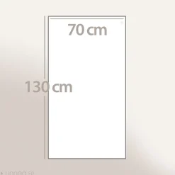 Linnea Lot de 2 draps de douche 70x130 cm ALPHA ivoire* Serviette De Bain