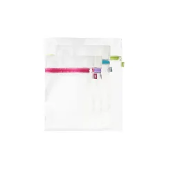 Je Cherche Une Idée Lot de 4 Filets de Lavage "Fragile" 53cm Transparent* Etendoir À Linge
