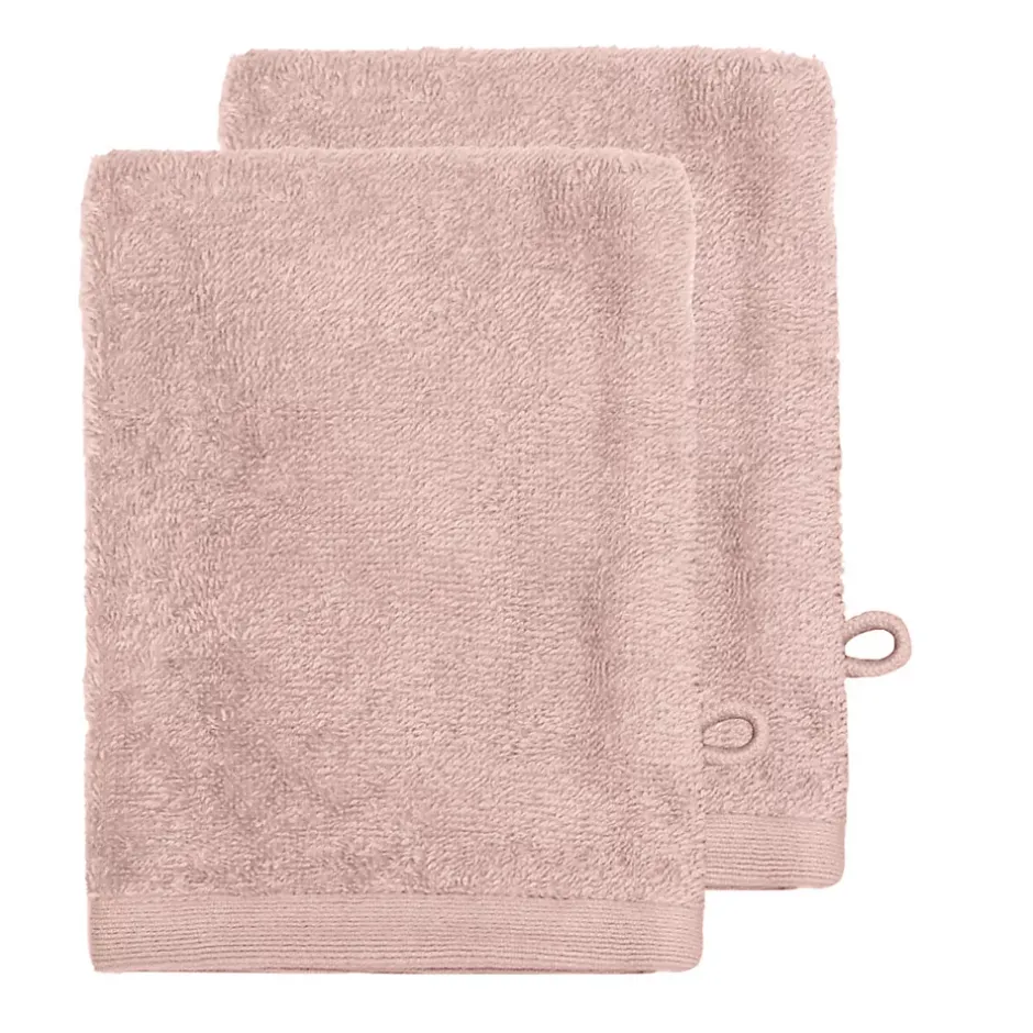 Sensei Maison Lot de 2 gants 500 g/m² Poudre 16x22 cm STUDIO* Gant De Toilette