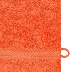 Sensei Maison Lot de 3 gants de toilette 550 g/m² Corail 16x22 cm LUXURY* Gant De Toilette