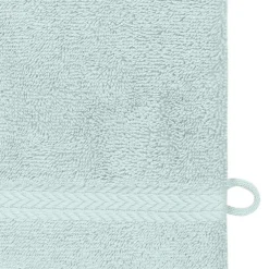 Sensei Maison Lot de 3 gants de toilette 550 g/m² Bleu Arctic 16x22 cm LUXURY* Gant De Toilette