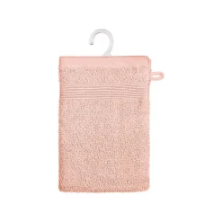 Atmosphera Créateur D'Intérieur Lot de 2 gants de toilette - coton 450 gr/m² - rose 15x21 cm - Atmosphera* Gant De Toilette
