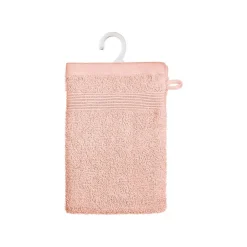 Atmosphera Créateur D'Intérieur Lot de 2 gants de toilette - coton 450 gr/m² - rose 15x21 cm - Atmosphera* Gant De Toilette