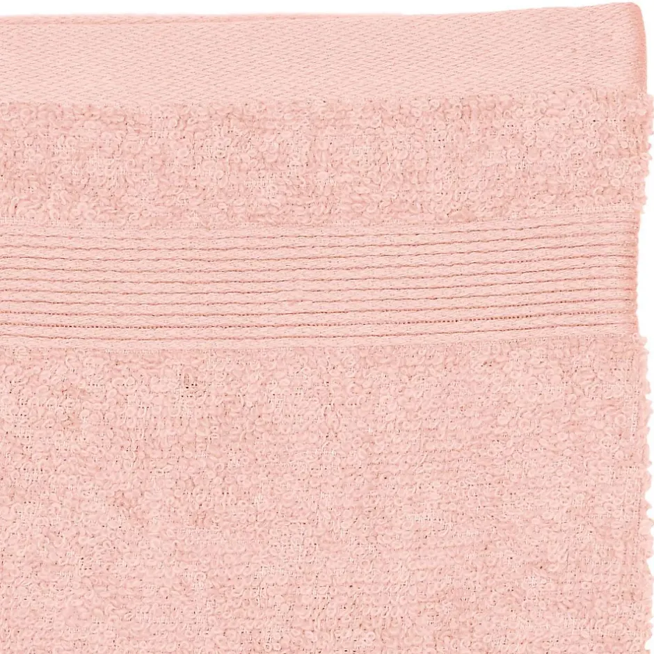 Atmosphera Créateur D'Intérieur Lot de 2 gants de toilette - coton 450 gr/m² - rose 15x21 cm - Atmosphera* Gant De Toilette