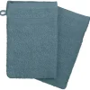 Eden Lot de 2 gants de toilette 15 x 21 cm Couleur moderne orage